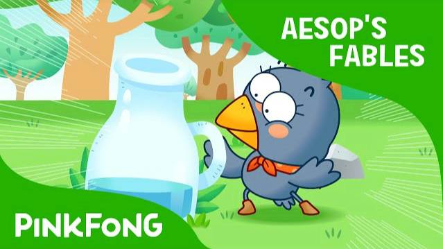 The Thirsty Crow | Aesop's Fables | PINKFONG Story Time for Children