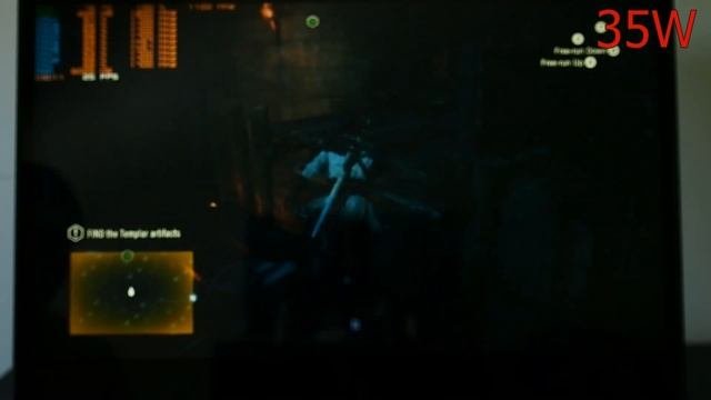 Assassins creed Unity Lenovo Yoga 530 Ryzen 5 2500U 15w vs 35w