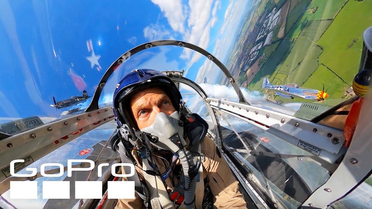 Захватывающий Полет на Авиашоу с GoPro