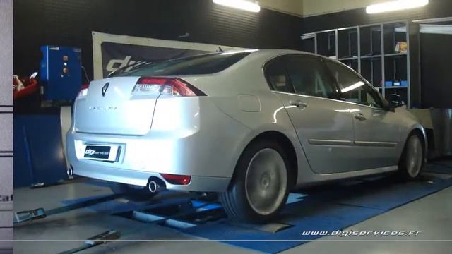 * Reprogrammation Moteur * Renault Laguna GT dci 180cv @ 206cv Dyno Digiservices Paris