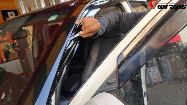 Toyota Fortuner Rooftop Vinyl Wrapping  Fortuner Modification  Vwraps Sikar