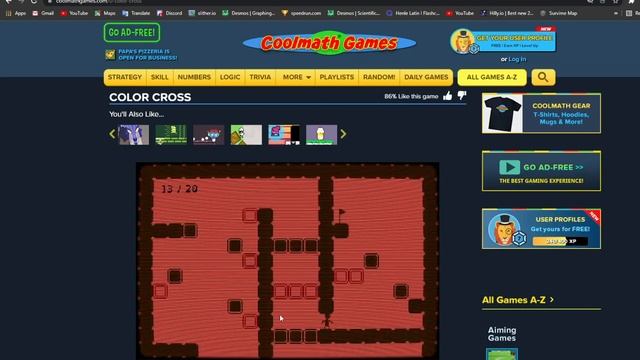 Color Cross Speedrun 2