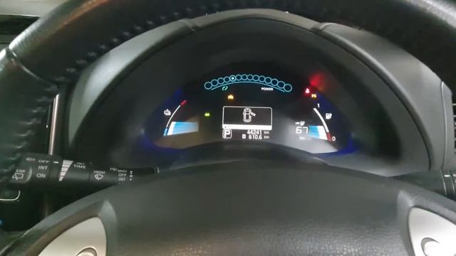 Nissan Leaf 30 квт, 2016 год, Soh 79%, краткий обзор после покупки