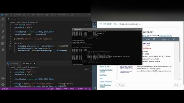 Socket Programming with SERVER & CLIENT UDP & TCP | Computer Networking Fundamentals