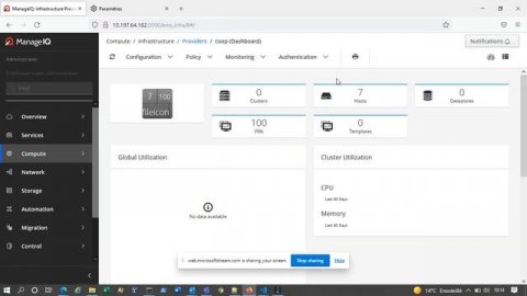 ManageIQ Providers IBM Power HMC demo