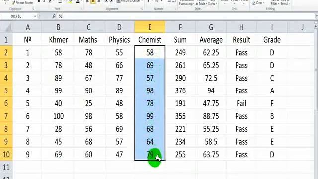 How to use the Excel Count function