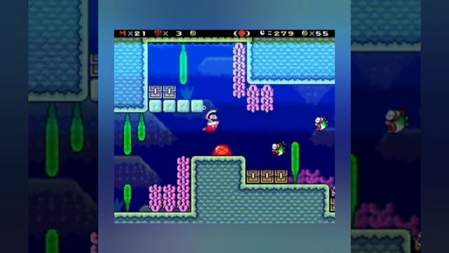 SMW Custom Music Track 450 - (New Super Mario Bros. - Underwater)