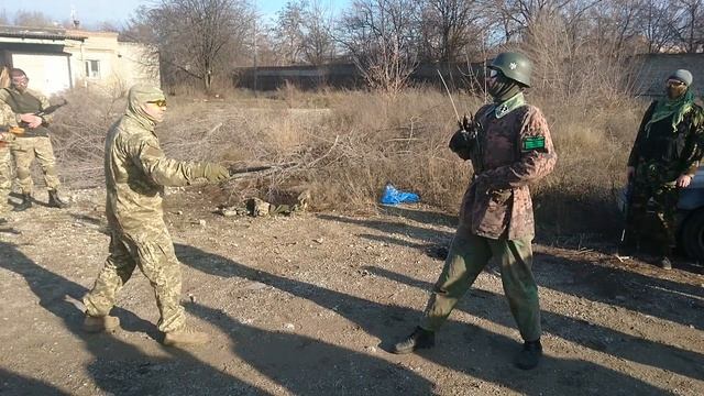 Страйкбол Запорожье полигон Монолит 10.12.2017 -01-