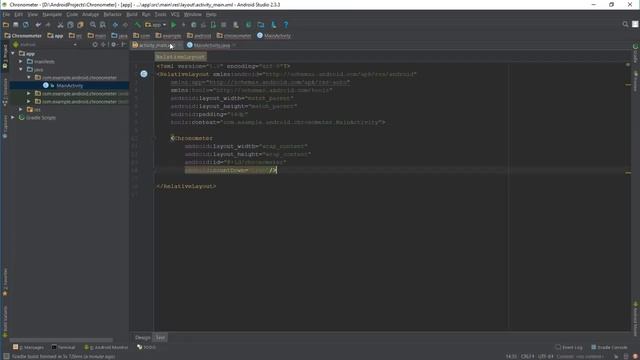 Android Date Time Part 18 - Chronometer