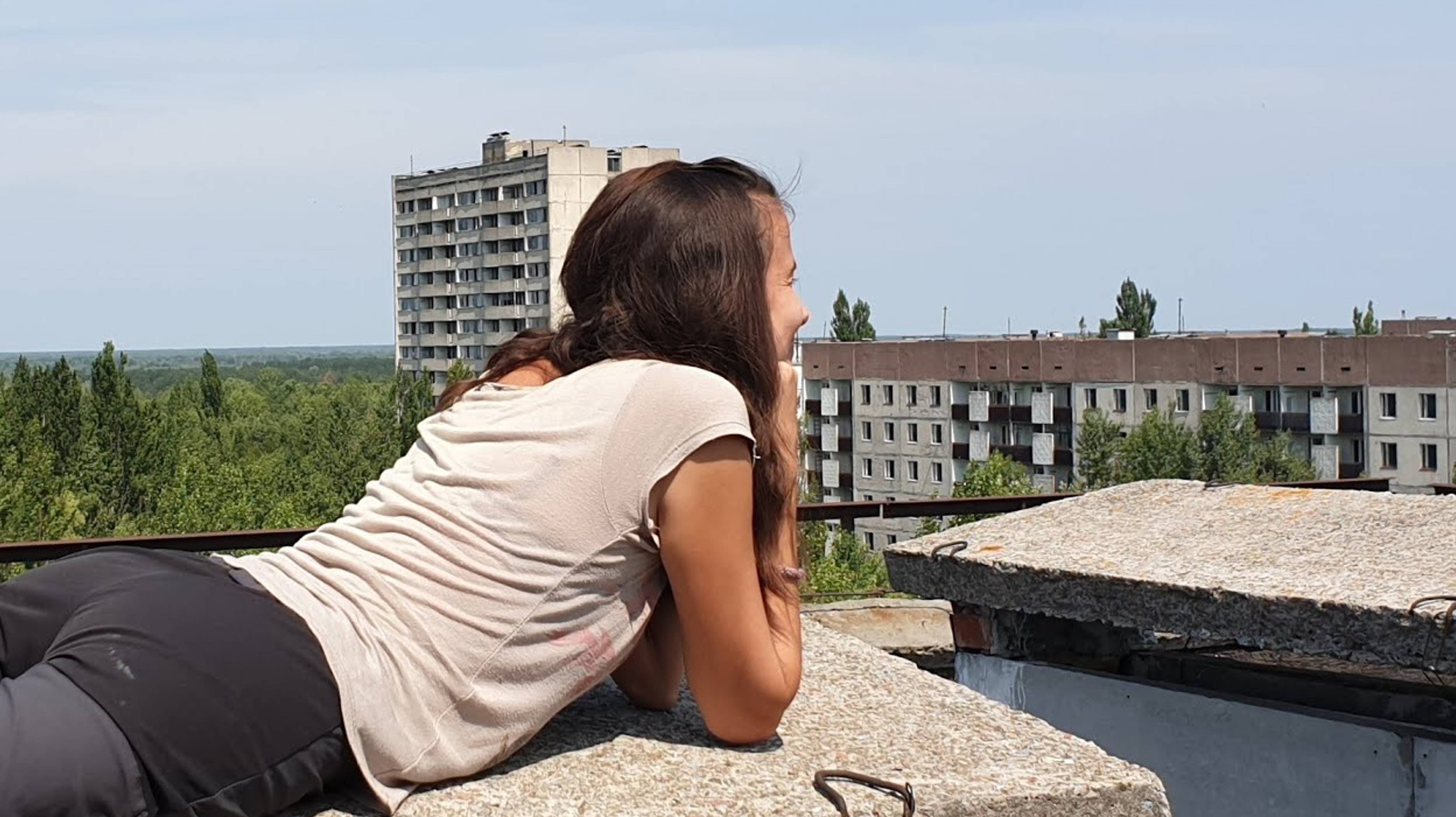 №4.Эксперимент с облучением семян в подвале МСЧ126 в Припяти. Поход в Чернобыль 2019. Девчонки в ЧЗО