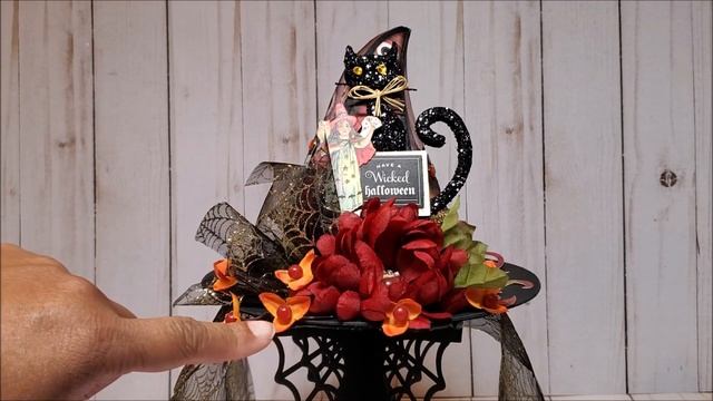 13 Days of Halloween | Day 5 | Witch Hat Treat Box | SVGCUTS