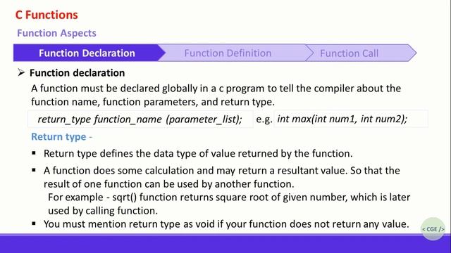 C Programming Tutorial: Functions Introduction | In Marathi