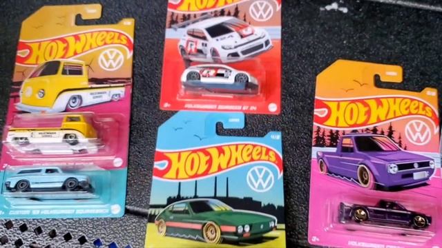 Hot Wheels Volkswagen Series Complete Set  Walmart