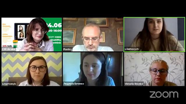 Zoom-кава «Sustainability. Rethink» з 1+1 media