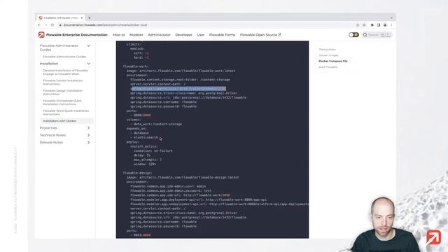 Install Flowable Work with Docker | How-To | Flowable