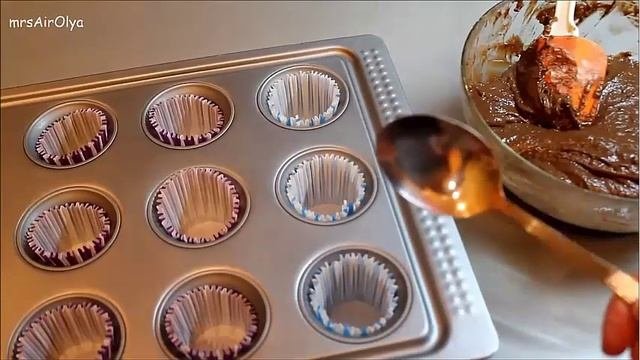 Как приготовить пирожное КАПКЕЙК  Cupcake