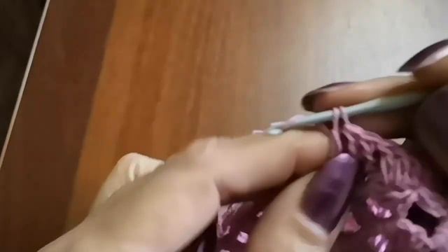 Детская летняя косынка крючком.