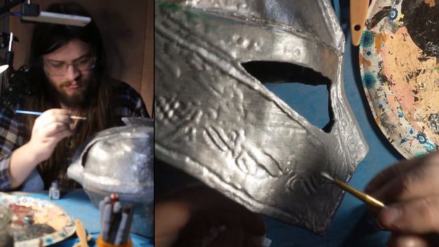 Making a 3D Printed Skyrim Iron Helmet | MAKING with MATTHEW