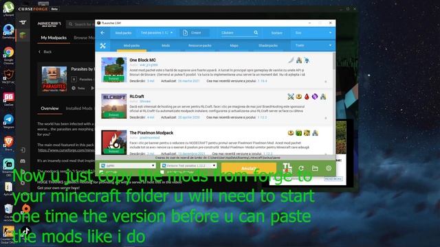 Cum sa te joci minecraft modat free/How to play minecraft with mods for free