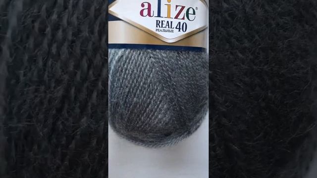 Подробный обзор полушерстяной пряжи Alize Angora Real 40 №87 Угольно-серый