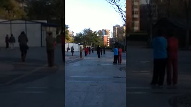 Таолу в пекинском сквере