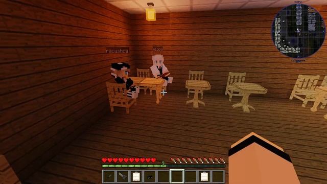 ПЕРВЫЕ ПОКУПАТЕЛИ В РЕСТОРАНЕ МАЙНКРАФТА! РЕСТОРАН В МАЙНКРАФТ #2