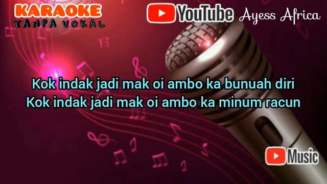 Karaoke PINANGKAN JUO (Edi Cotok & Yuma S) || Cover Karaoke Minang || Original Music #AyessAfrica
