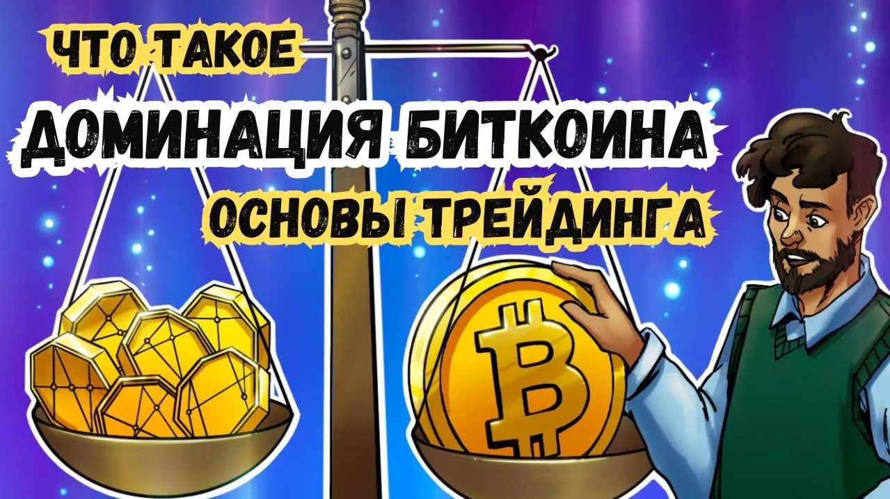 Доминация Биткоина , что это такое и на что влияет? Основы трейдинга для новичка
