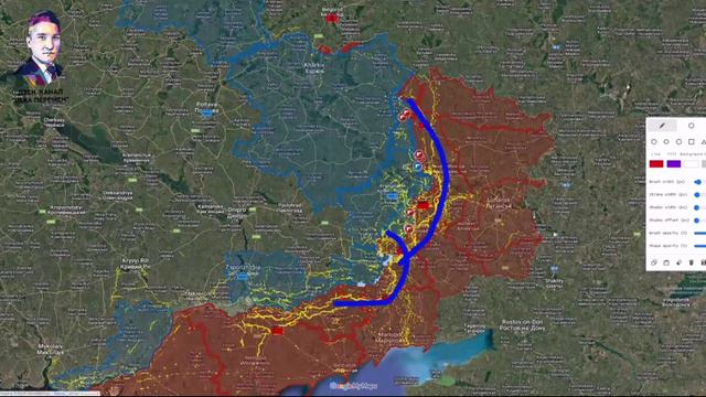 Обоюдные успехи в Курской облансти и на Кременном направлении,успехи России в Торецке.