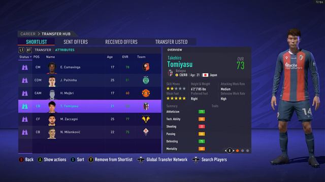 FIFA21 NEW UPDATE FACEPACK 8: Camavinga & Mejbri & Tomiyasu & Palhinha & Milenkovic & Zaccagni