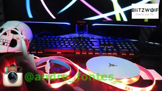 Unboxing (desembalando) BlitzWolf Smart LED Light Strip BW-LT11