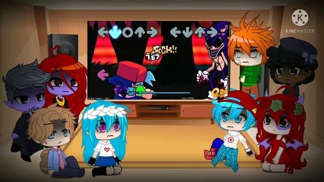 FNF React To Sonic.exe 2.0 Part 2 Special 500 Subscribers