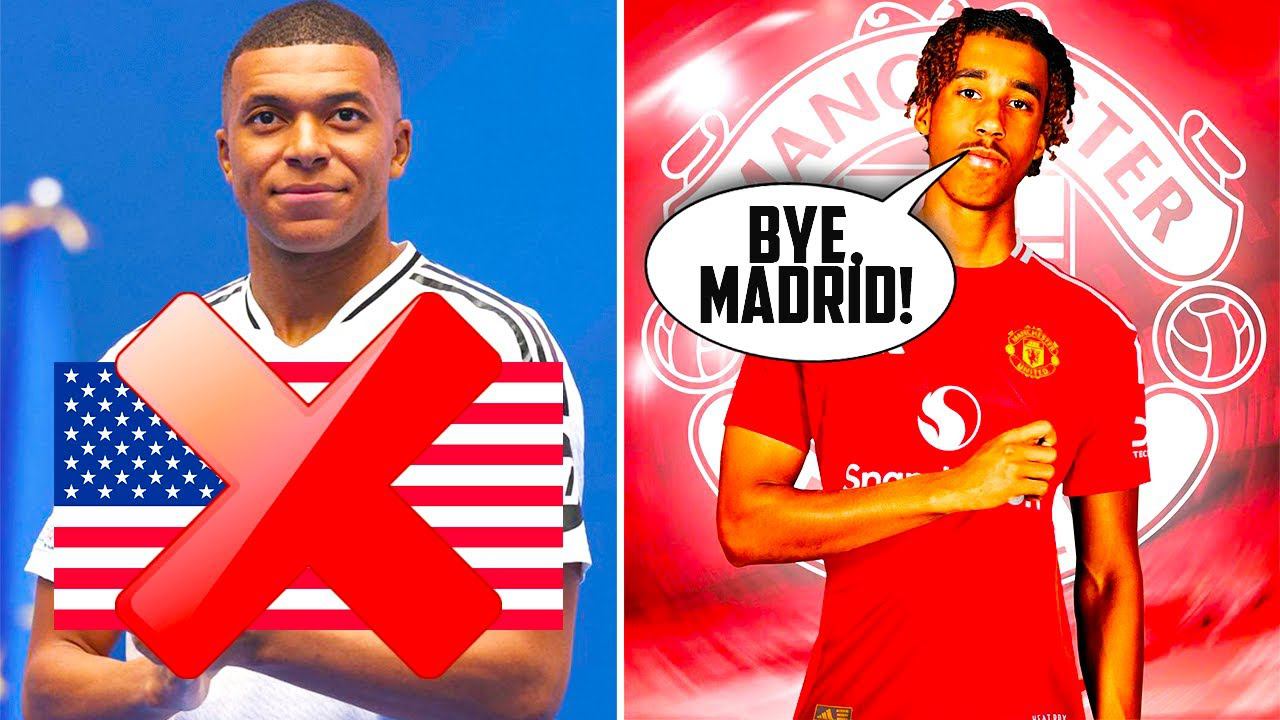 Why Mbappe is EXCLUDED from Real Madrid's U.S. tour and Why Leny Yoro Chose Man Utd over Madrid