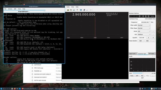 DragonOS FocalX DSD FME + GQRX and Ice9 Bluetooth Sniffer Wideband Updates/Usage (hackRF, bladeRF)