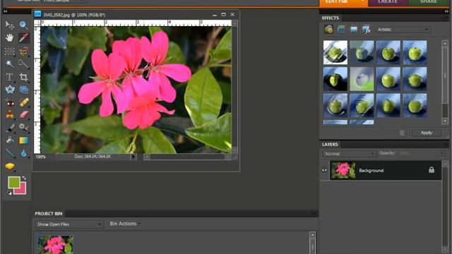 Photoshop Elements 9.0 Tutorial Selecting Colors With The Eyedropper Tool Adobe Training Lesson 5.6
