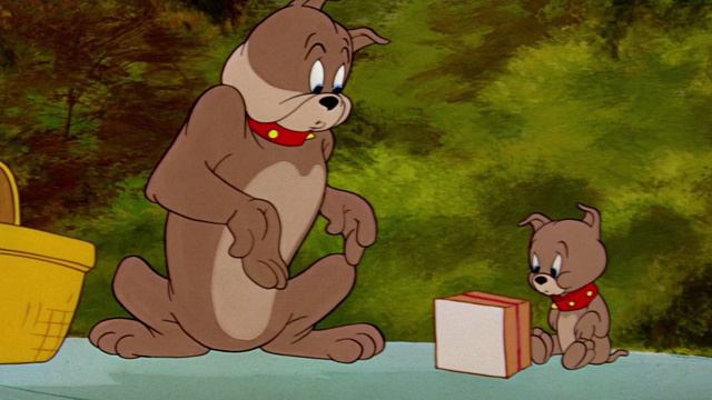 Том и Джерри – 91 серия – Щенок на пикнике / Tom and Jerry (1955 год)