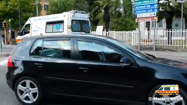 [WAIL-YELP] Ambulanza Castel Monte Onlus Treviso [77] - Italian ambulance in emergency