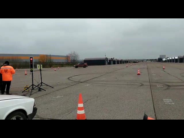 Автослалом СТК Люберцы 04.11.2022 С.Ю. боевой заезд
