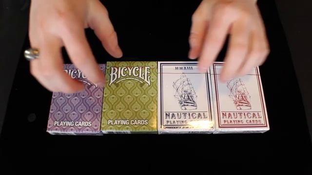 HOPC Nautical Playing Cards and Bicycle Peacock Unboxing