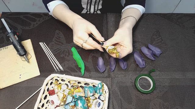 Мастер-класс "Весенний букет" из фоамирана.