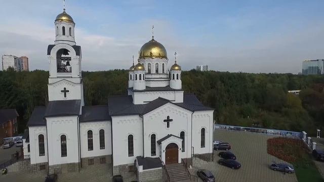 Химки с высоты полета квадрокоптера