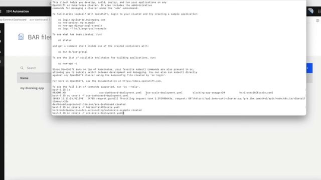 Extended Demo: Horizontal Auto Scaling of ACE in CP4I