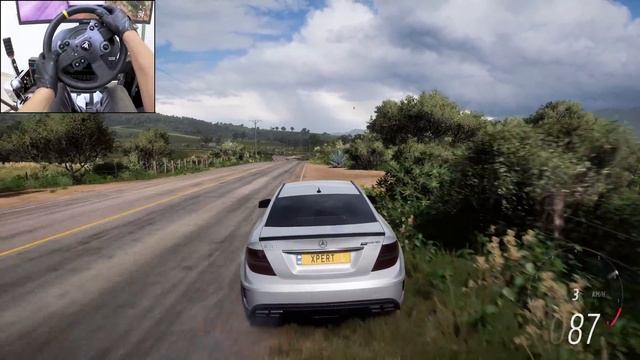 Mercedes-Benz C63 AMG - Forza Horizon 5  Thrustmaster TX gameplay