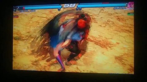 Tekken Tag Tournament 2 Prologue Devil Jin Throw on Alisa Ryona