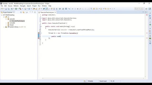 Multithreading in Java : Executor Service
