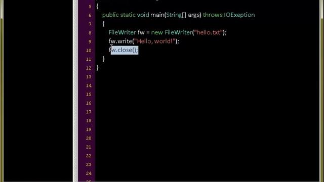 Final writing Lesson 16 - Java Video Tutorials Learn Java the easy way!