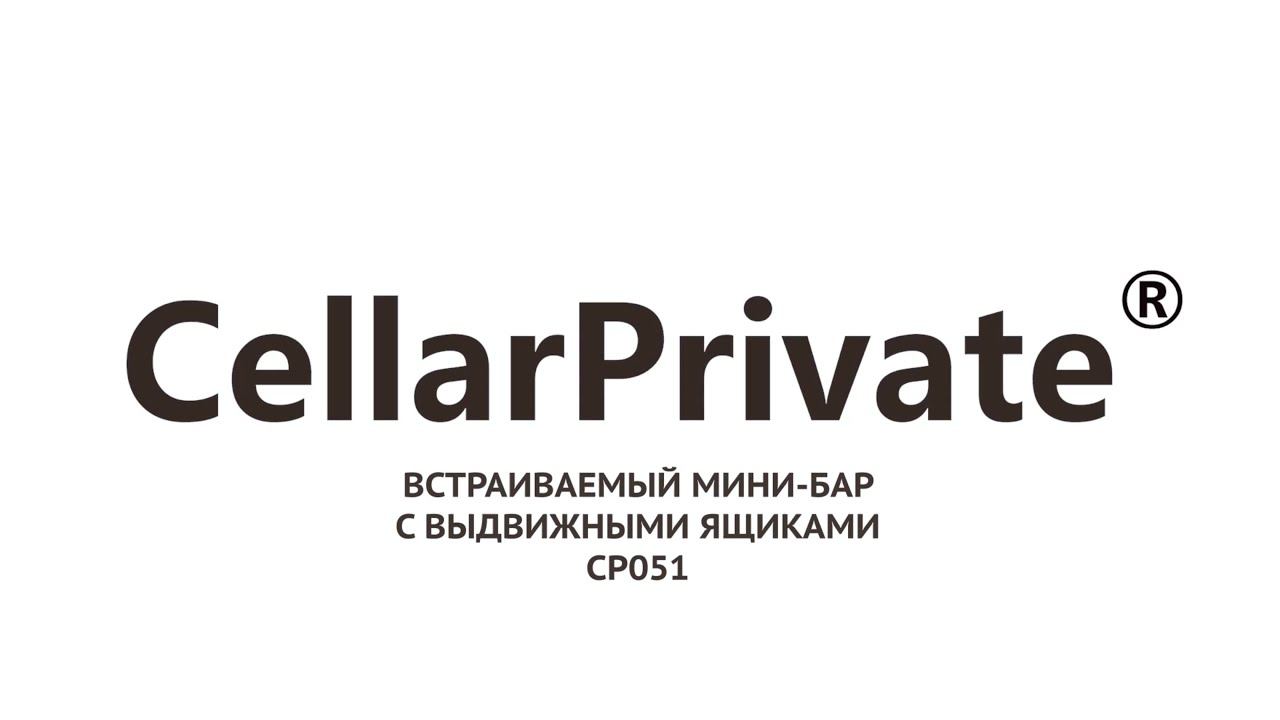 Холодильник с выдвижными ящиками Cellar Private CP51