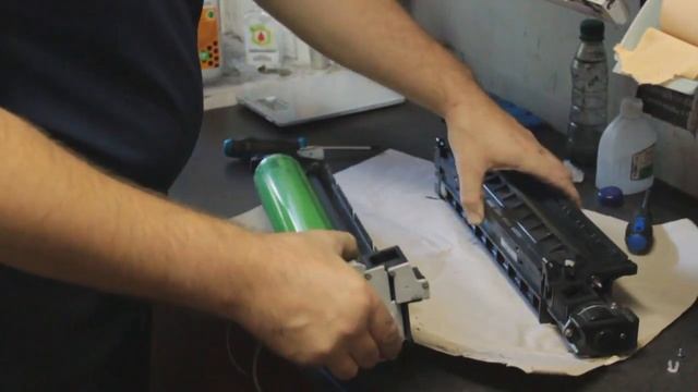 Ремонт и чистка Ricoh Aficio MP4000 . Часть 2. cleaning and repair Ricoh Aficio MP4000