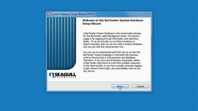 Setting Up a System Database in BarTender Software (Tutorial)
