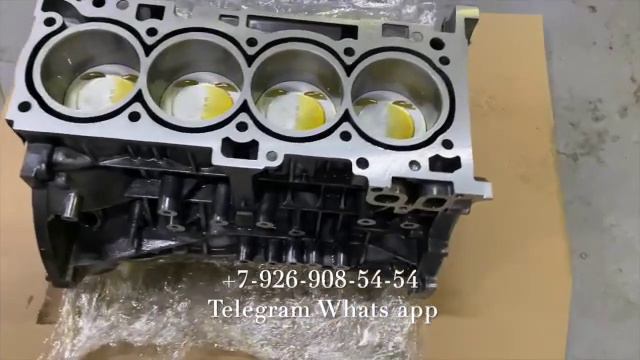 Шорт-Блок цилиндров в сборе Hyundai Sonata 2.4 G4KC - блок поршни кольца шатуны вкладыши коленвал